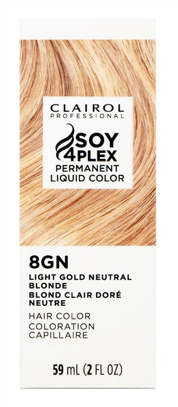 Clairol Liquicolor Permanent Haircolor 8Gn/27G Light Gold Neutral Blonde 2oz