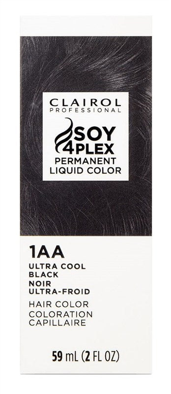 Clairol Liquicolor Permanent Haircolor 1Aa/52D Ultra Cool Black 2oz