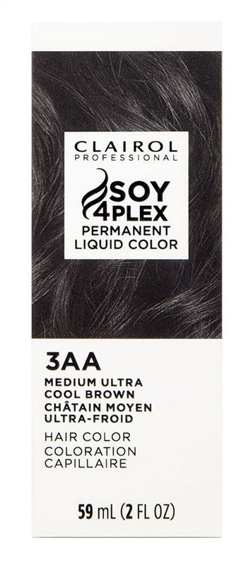 Clairol Liquicolor Permanent Haircolor 3Aa/57D Medium Ultra Cool Brown 2oz