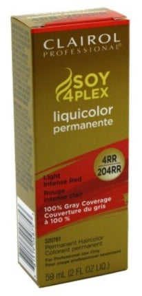 Clairol Liquicolor Permanent Haircolor 4Rr/204Rr Light Intense Red 2oz