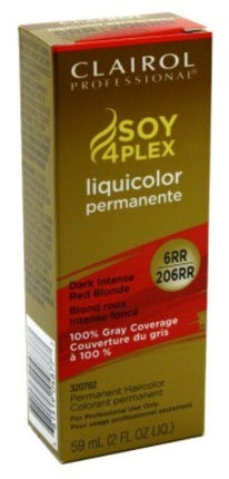 Clairol Liquicolor Permanent Haircolor 6Rr/206Rr Dark Intense Red Blonde 2oz