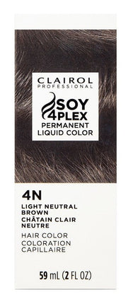 Clairol Liquicolor Permanent Haircolor 4N/84N Light Neutral Brown 2oz