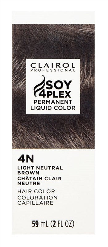 Clairol Liquicolor Permanent Haircolor 4N/84N Light Neutral Brown 2oz