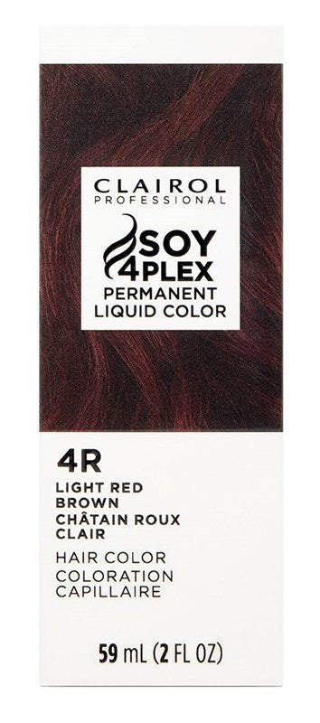 Clairol Liquicolor Permanent Haircolor 4R/45R Light Red Brown 2oz