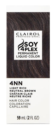 Clairol Liquicolor Permanent Haircolor 4Nn Gray Buster Lt. Rich Neu. Brown 2oz