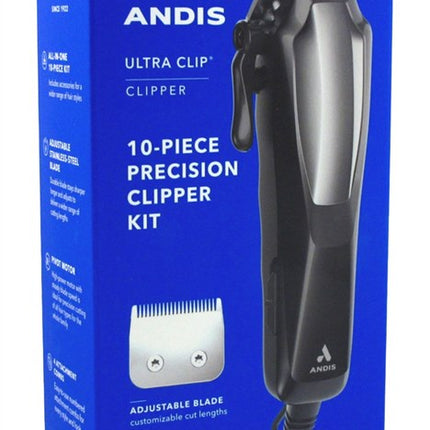 Andis At-Home Clipper Ultra Clip 10 Piece Kit All-In-One