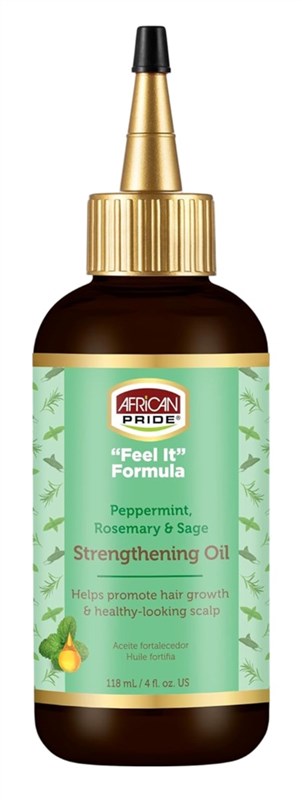 African Pride Feel It Formula Strengthening Oil 4oz