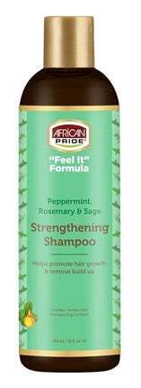 African Pride Feel It Formula Shampoo Strengthening 12oz