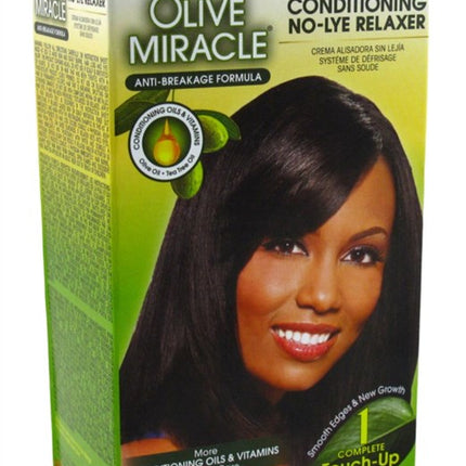 African Pride Olive Miracle No -Lye Relaxer Regular 1 Touchup