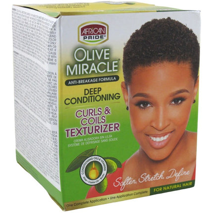 African Pride Olive Miracle Texturizer Deep Conditioning