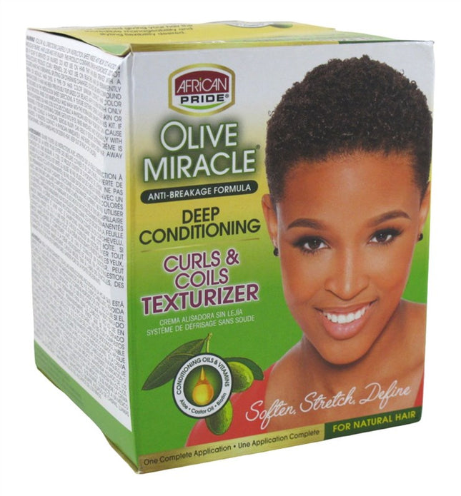 African Pride Olive Miracle Texturizer Deep Conditioning