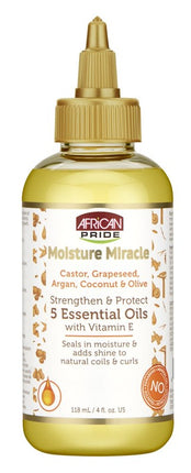 African Pride 5 Essential Oils With Vitamin-E 4oz