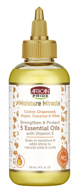 African Pride 5 Essential Oils With Vitamin-E 4oz