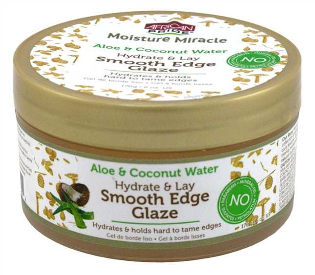African Pride Smooth Edge Glaze Aloe & Coconut Water 6oz