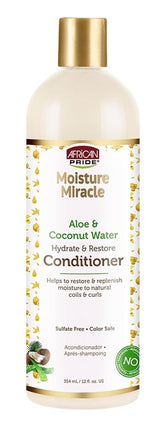 African Pride Conditioner Aloe & Coconut Water 12oz