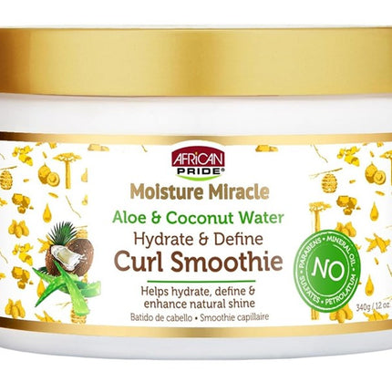 African Pride Curl Smoothie Aloe & Coconut Water 12oz