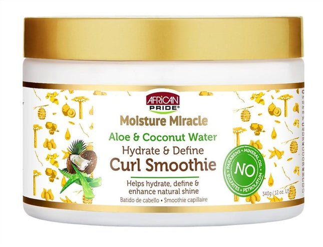 African Pride Curl Smoothie Aloe & Coconut Water 12oz