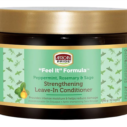 African Pride Feel It Formula Conditioner Leave-In 12oz