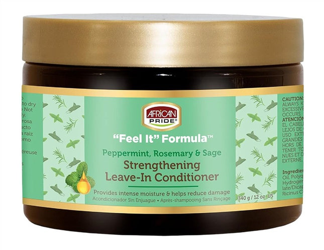 African Pride Feel It Formula Conditioner Leave-In 12oz
