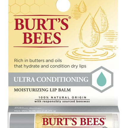 Burts Bees Lip Balm Moisturize Ultra Conditioning (6 Pieces)