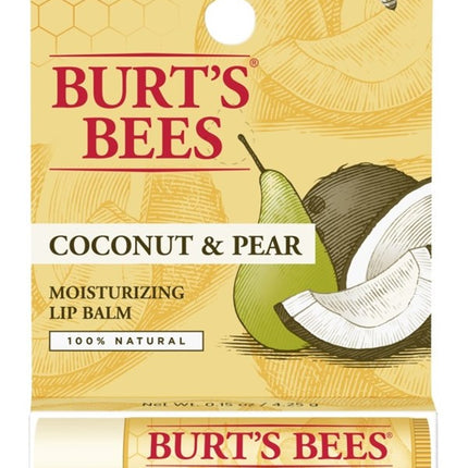 Burts Bees Lip Balm Moisturize Coconut & Pear (6 Pieces)