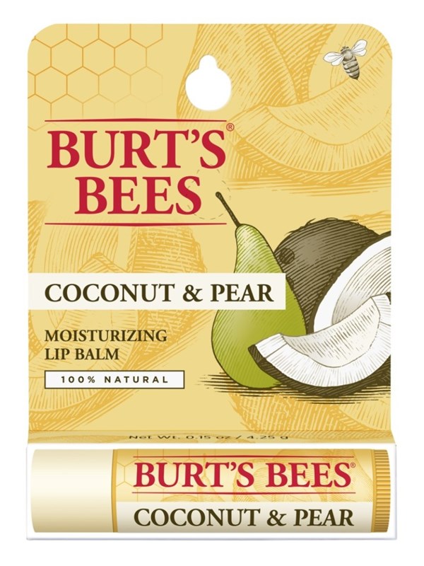 Burts Bees Lip Balm Moisturize Coconut & Pear (6 Pieces)