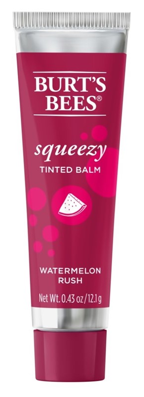 Burts Bees Tinted Lip Balm Squeezy Watermelon Rush (3 Pieces)