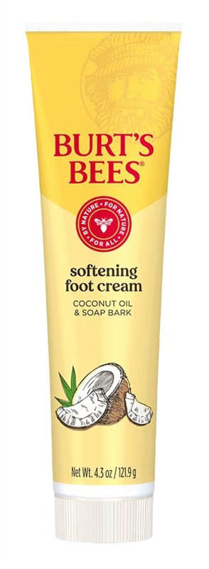 Burts Bees Foot Cream Coconut W/Vitamin-E Softening 4.3oz