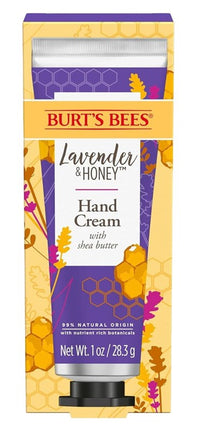 Burts Bees Hand Cream Lavender & Honey With Shea Butter 1oz