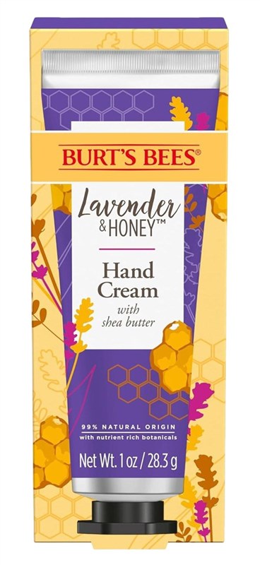 Burts Bees Hand Cream Lavender & Honey With Shea Butter 1oz