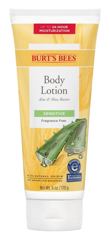 Burts Bees Body Lotion Aloe & Shea Butter 6oz Sensitive