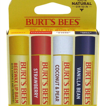 Burts Bees Lip Balm Best Of Burts 4 Pack (4 Pieces)