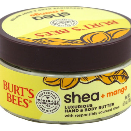Burts Bees Shea + Mango Hand & Body Butter 6.5oz