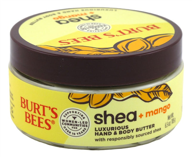 Burts Bees Shea + Mango Hand & Body Butter 6.5oz