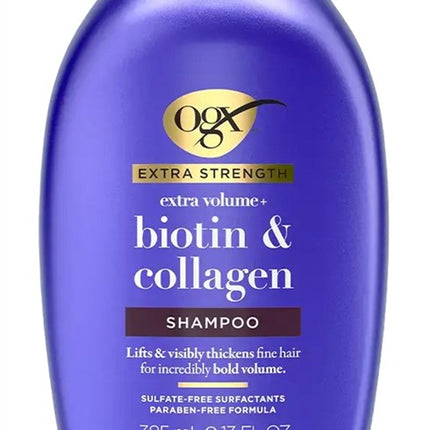 Ogx Shampoo Biotin & Collagen Extra Strength 13oz