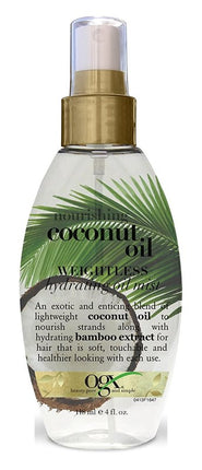 Ogx Coconut Oil Hydrating Oil Mist Weightless 4oz