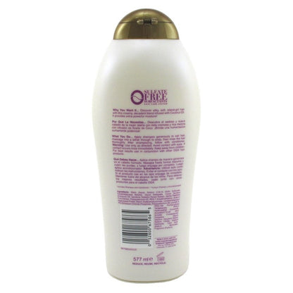 Ogx Shampoo Coconut Miracle Oil X-Strength 19.5oz Bonus