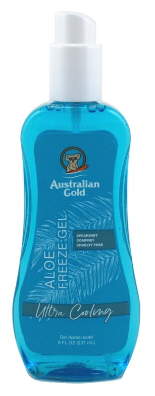 Australian Gold Aloe Freeze Spray Gel 8oz Cooling Formula