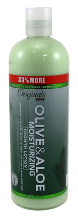 Africas Best Orig Olive & Aloe Growth Lotion 16oz Bonus