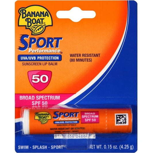 Banana Boat Spf#50 Sport Lip Balm 0.15oz