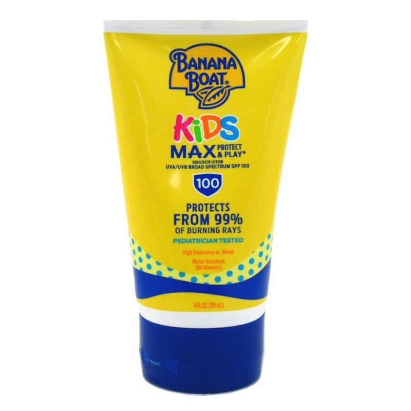 Banana Boat Spf#100 Kids Max Protect & Play Lotion 4oz