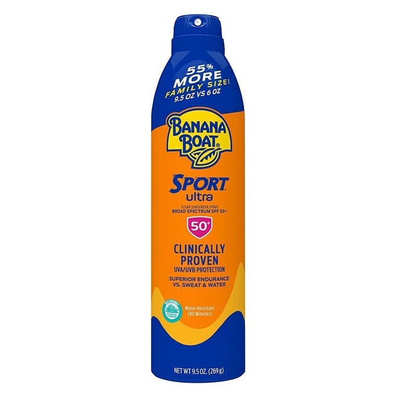 Banana Boat Spf#50+ Sport Ultra Spray Family Size 9.5oz