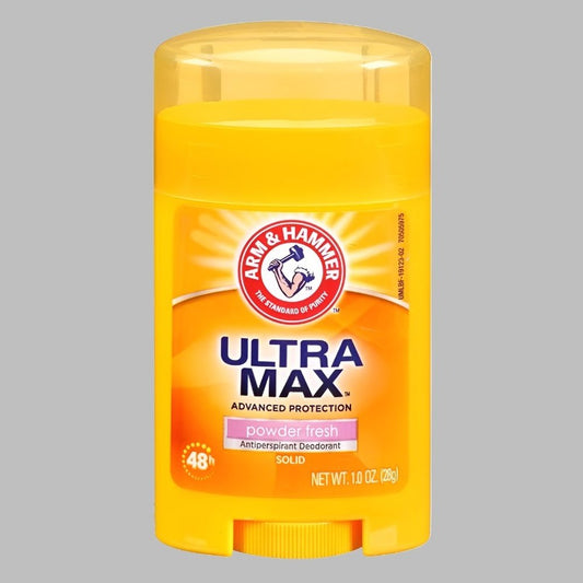 Arm & Hammer Deodorant 1oz Solid Ultra Max Powder(12in)