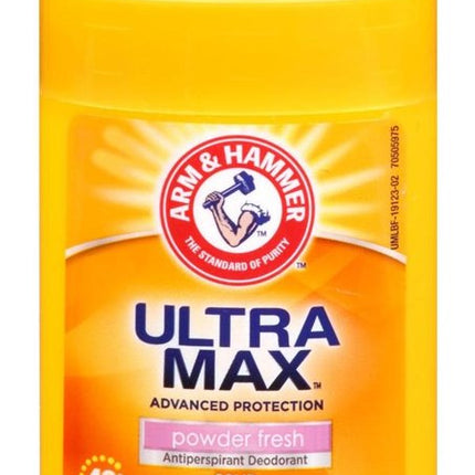 Arm & Hammer Deodorant 1oz Solid Ultra Max Powder(12 Pieces)