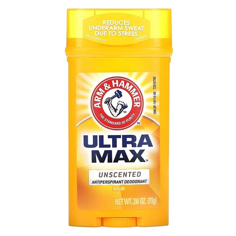 Arm & Hammer Deodorant 2.6oz Solid Ultra Max Unscented