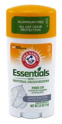Arm & Hammer Deodorant 2.5oz Essentials Unscented