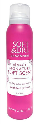 Soft & Dri Deodorant Classic Soft Scent 4oz Aerosol