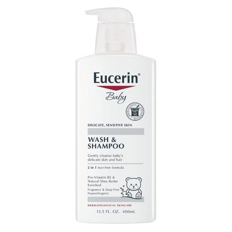 Eucerin Baby Wash And Shampoo 13.5oz