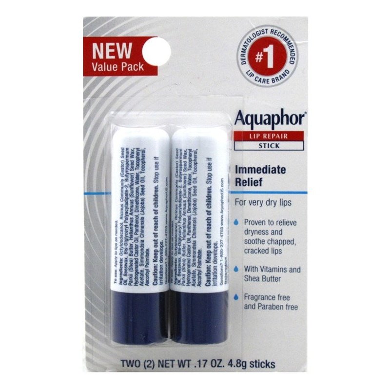 Aquaphor Lip Repair Stick 0.17oz Twin (1PC)