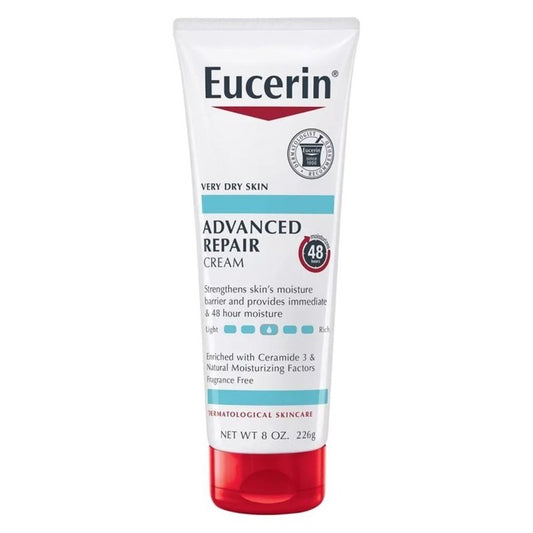 Eucerin Cream Advanced Repair 8oz Tube